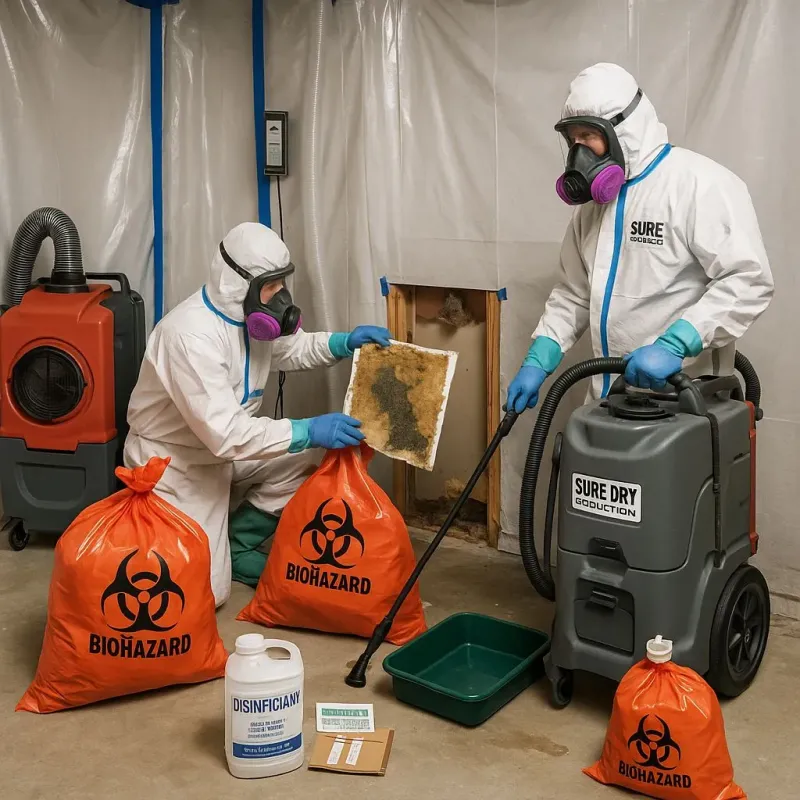 Contaminated Water Handling Protocols process in Sebastian, TX