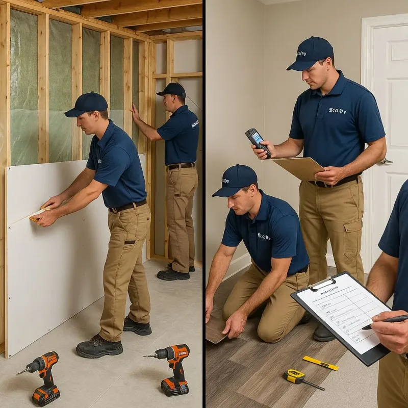 Repairs and Reconstruction process in Sebastian, TX