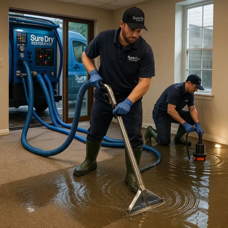 Water Extraction and Removal process in Sebastian, TX